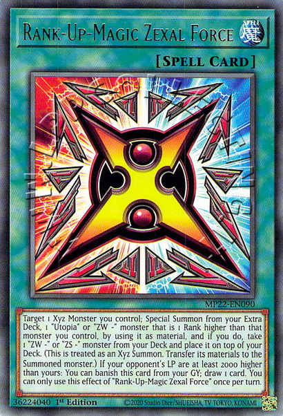 Rank-Up-Magic Zexal Force 