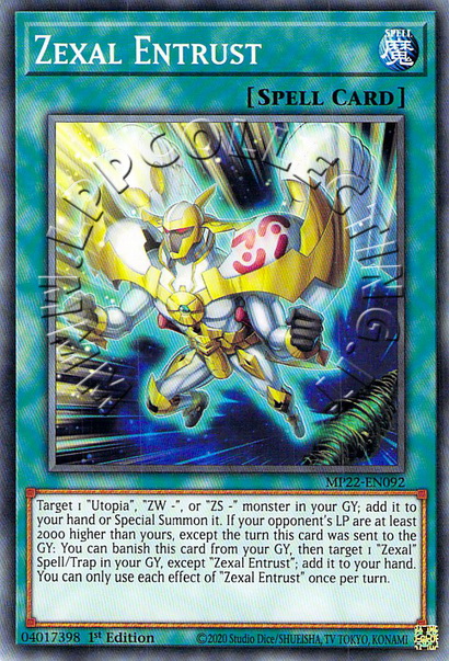Zexal Entrust 