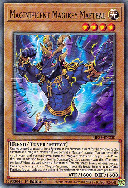 Maginificent Magikey Mafteal