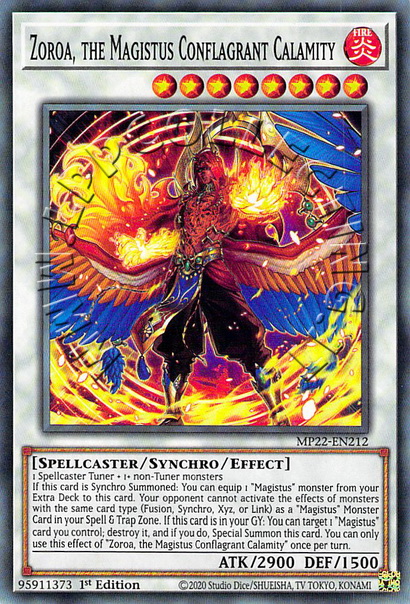 Zoroa, the Magistus Conflagrant Calamity
