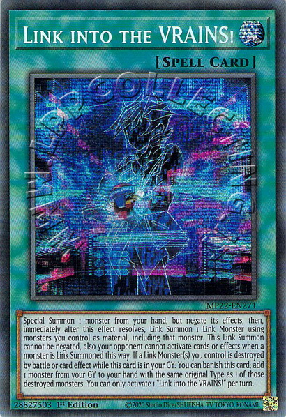 Link into the VRAINS!