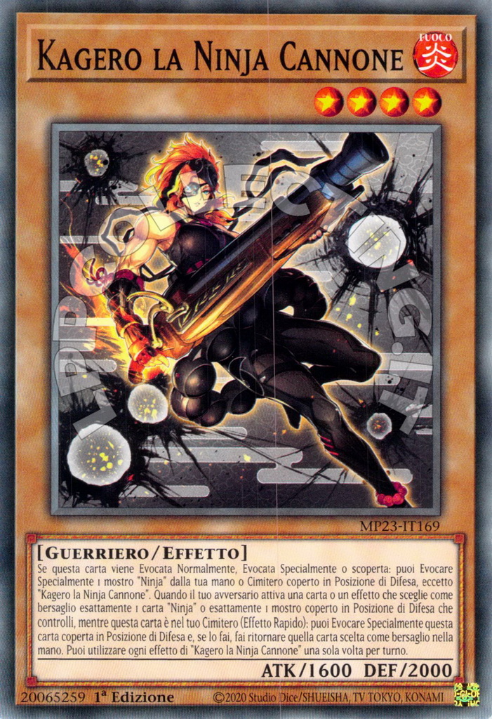 Kagero the Cannon Ninja
