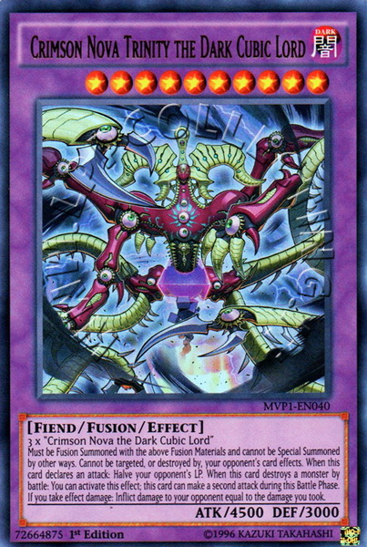 Crimson Nova Trinity the Dark Cubic Lord