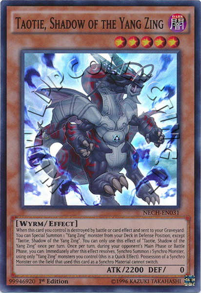 Taotie, Shadow of the Yang Zing