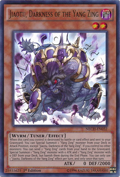 Jiaotu, Darkness of the Yang Zing