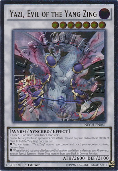 Yazi, Evil of the Yang Zing
