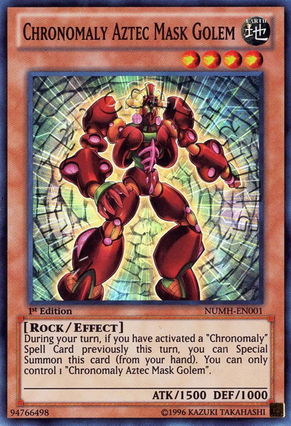 Chronomaly Aztec Mask Golem
