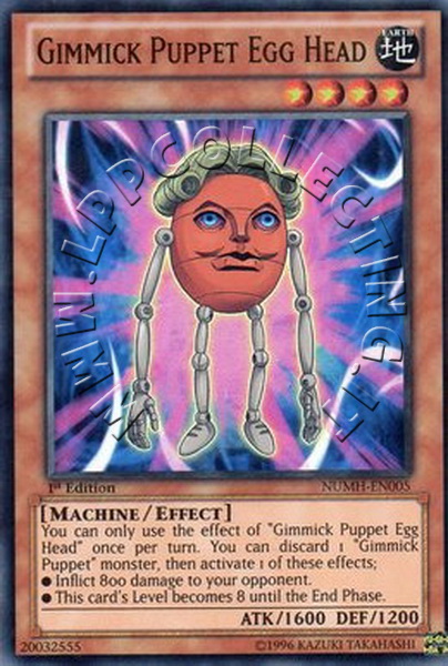 Gimmick Puppet Egg Head