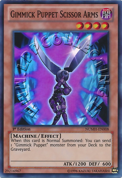 Gimmick Puppet Scissor Arms
