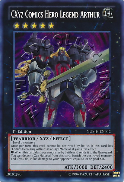 CXyz Comics Hero Legend Arthur