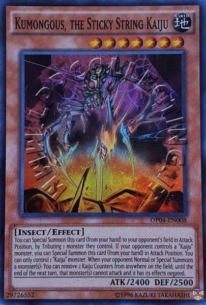 Kumongous, the Sticky String Kaiju