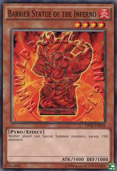 Barrier Statue of the Inferno