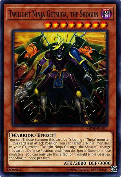 Twilight Ninja Getsuga, the Shogun