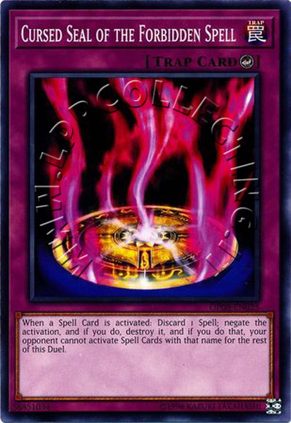 Cursed Seal of the Forbidden Spell