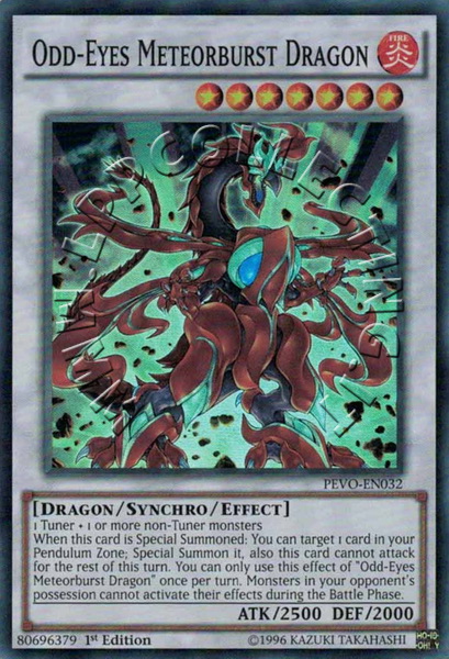 Odd-Eyes Meteorburst Dragon