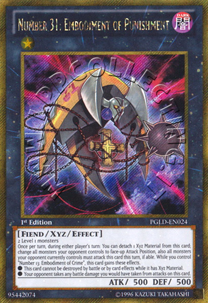 Number 31: Embodiment of Punishment