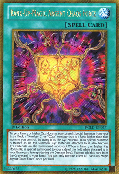 Rank-Up-Magic Argent Chaos Force 