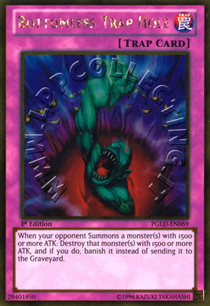 Bottomless Trap Hole