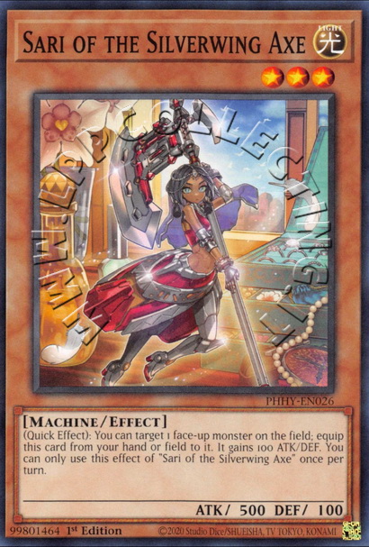 Sari of the Silverwing Axe