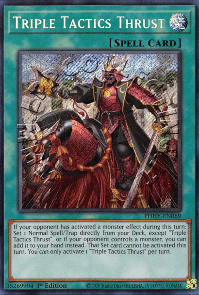 Triple Tactics Thrust