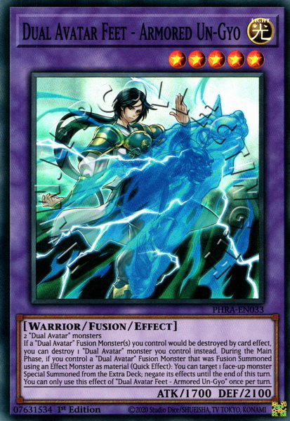 Dual Avatar Feet - Armored Un-Gyo