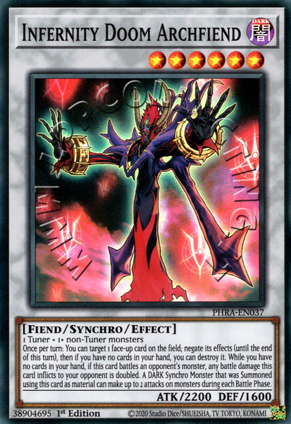 Infernity Doom Archfiend