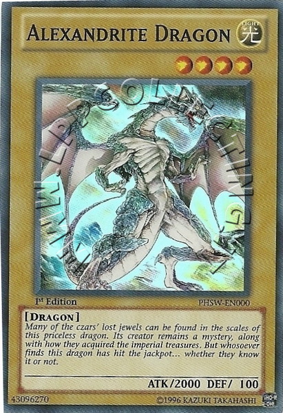 Alexandrite Dragon