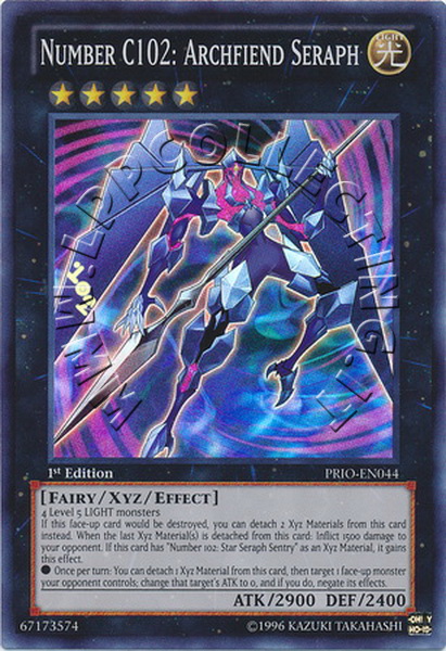 Number C102: Archfiend Seraph