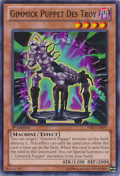 Gimmick Puppet Des Troy