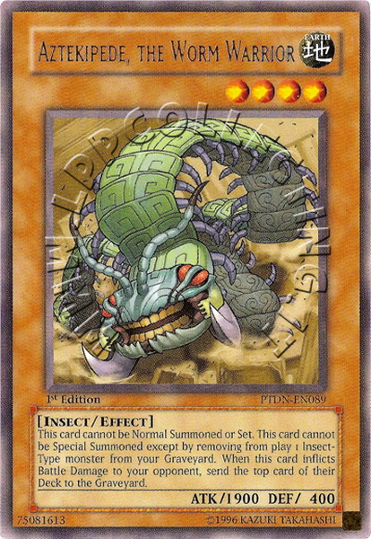 Aztekipede, the Worm Warrior