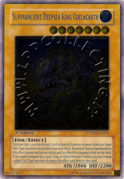 Superancient Deepsea King Coelacanth