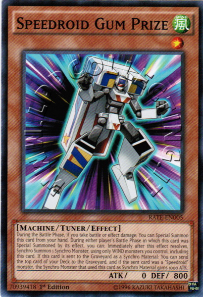 Speedroid Gum Prize
