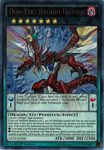 Odd-Eyes Raging Dragon