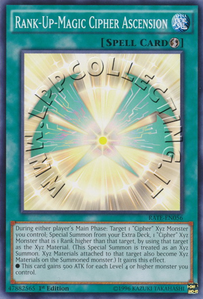 Rank-Up-Magic Cipher Ascension