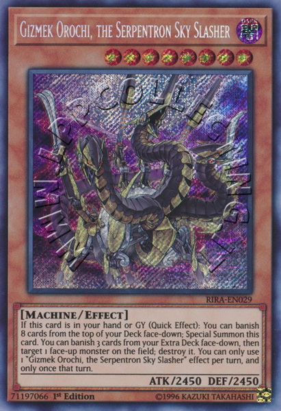 Gizmek Orochi, the Serpentron Sky Slasher