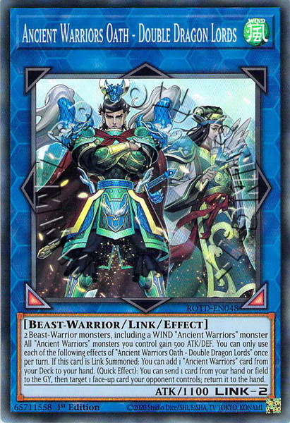 Ancient Warriors Oath - Double Dragon Lords