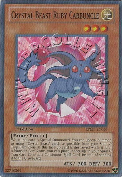 Crystal Beast Ruby Carbuncle