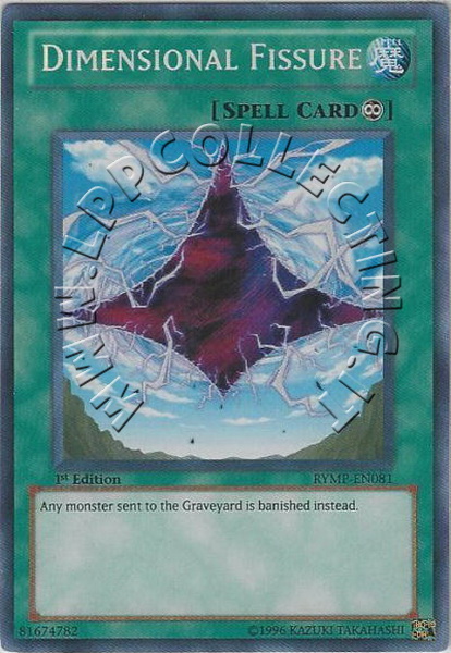 Dimensional Fissure