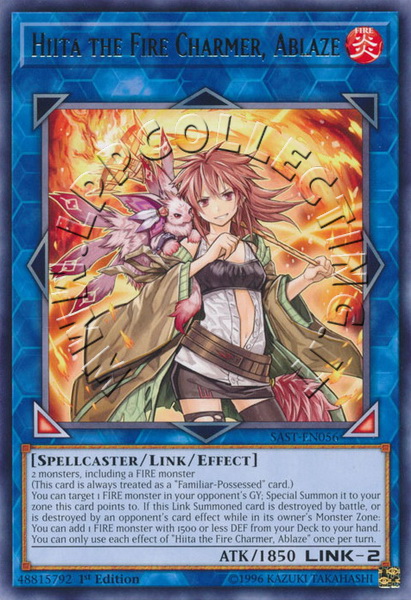 Hiita the Fire Charmer, Ablaze