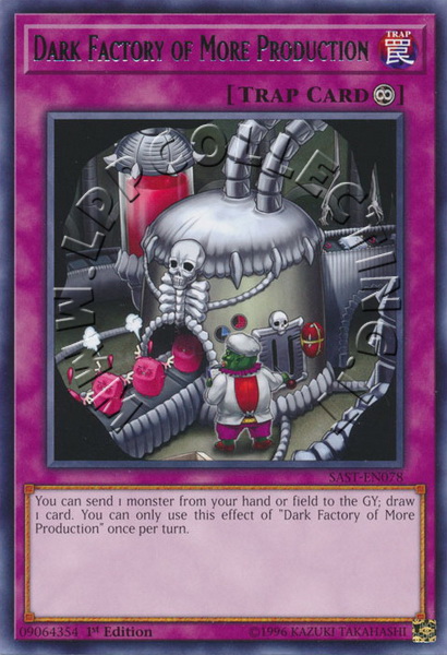 Dark Factory of More Production
