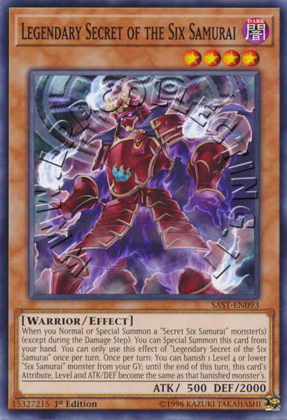 Legendary Secret of the Six Samurai
