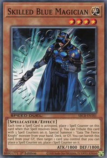 Skilled Blue Magician