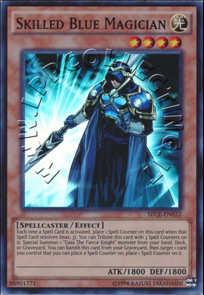 Skilled Blue Magician