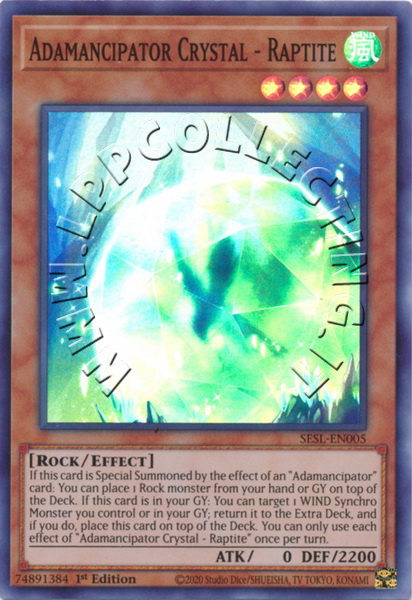 Adamancipator Crystal - Raptite