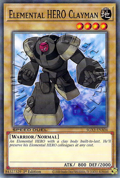 Elemental HERO Clayman