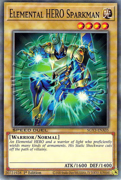 Elemental HERO Sparkman