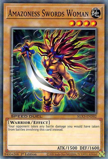 Amazoness Swords Woman