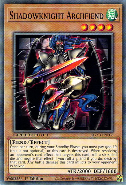 Shadowknight Archfiend
