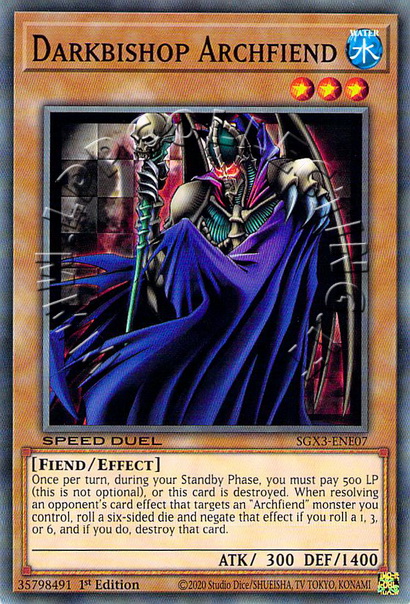 Darkbishop Archfiend