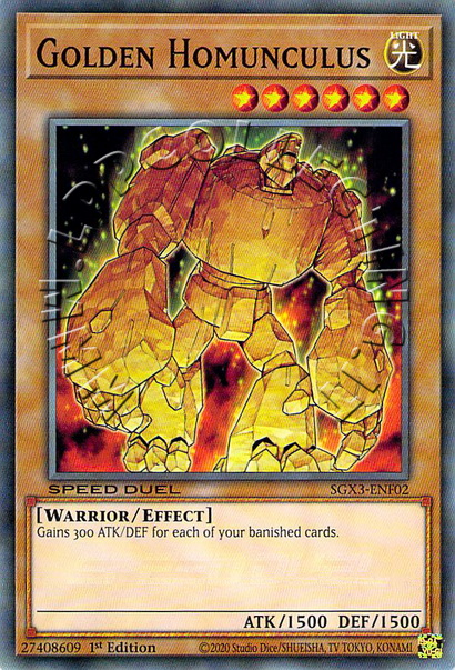 Golden Homunculus